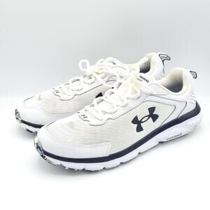 Under Armour Charged Assert  White 3024852-100 men's size 10.5